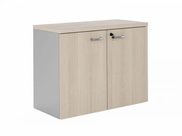 Шкаф 72 с деревянными дверями FLS327. Фото 1