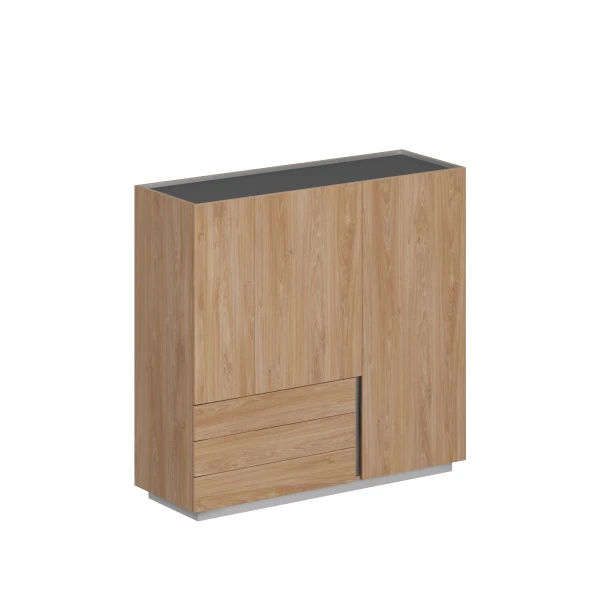 Шкаф левый OL-20-17.GN.GN.GN.L. Фото 1