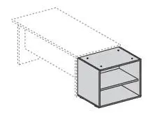 Шкаф открытый 177490. Фото 1