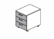 SIGMA Тумба подкатная 137 5300/19/47. Фото 1