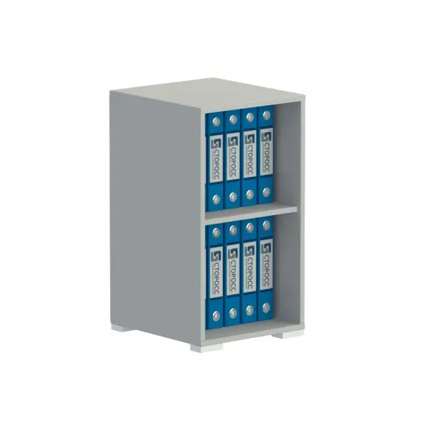 Стеллаж низкий узкий 637. Фото 1