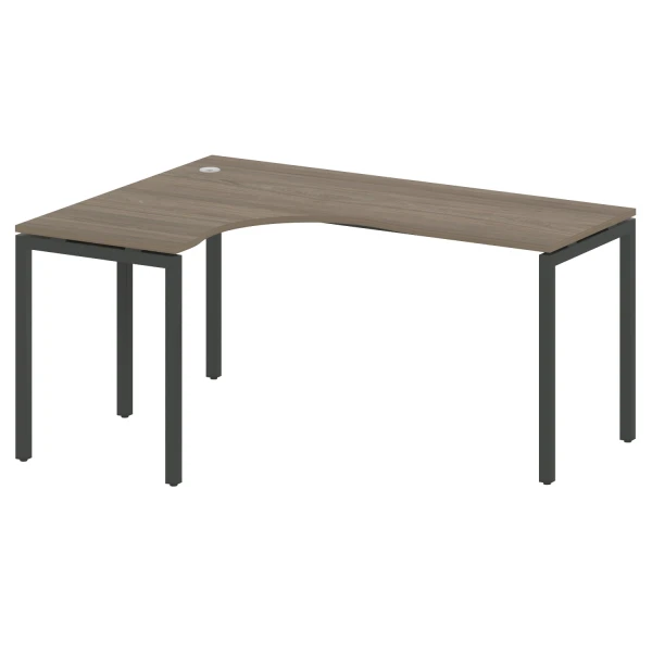 Стол криволинейный левый на П-образном м/к 40БП.СА-4 Л. Фото 1