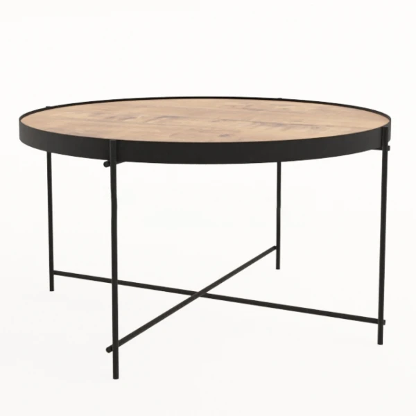 Стол журнальный круглый MAGIC (800х800х450). Фото 1