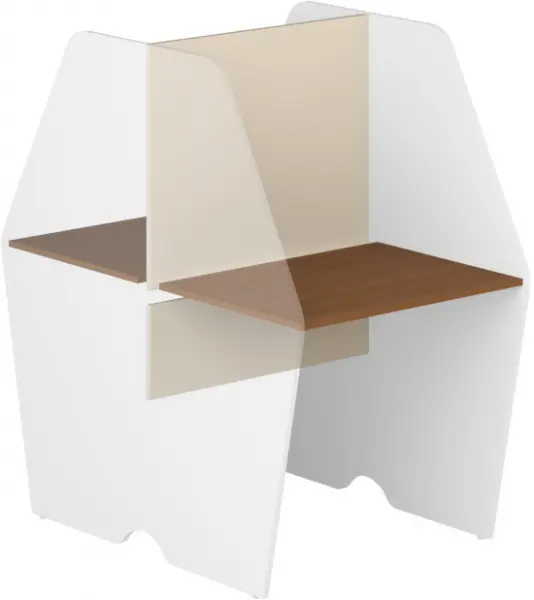 Столешницы, щит-экран стойки двойной 1318. Фото 1