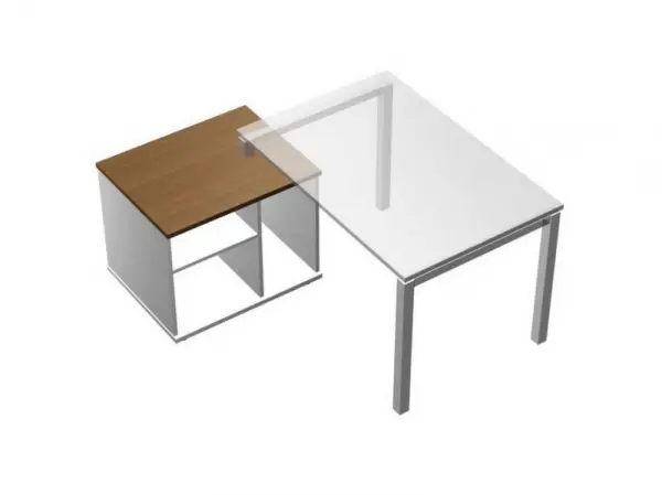 Тумба опорная стола КВ 230 БВ. Фото 1