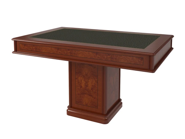 Вспомогательный стол / брифинг в коже 01156. Фото 1